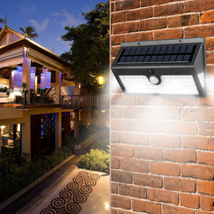 Lampe murale extérieure solaire à capteur Laughing Tiger 52LED 172x107x50mm - Product Image 2