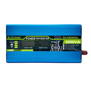 Convertidor Solar Monofásico de 12V a 220V CA, 600VA-5000VA 3500W, con 5 Niveles de Seguridad y Pantalla Digital LCD, Venta al Por Mayor - Product Image 2