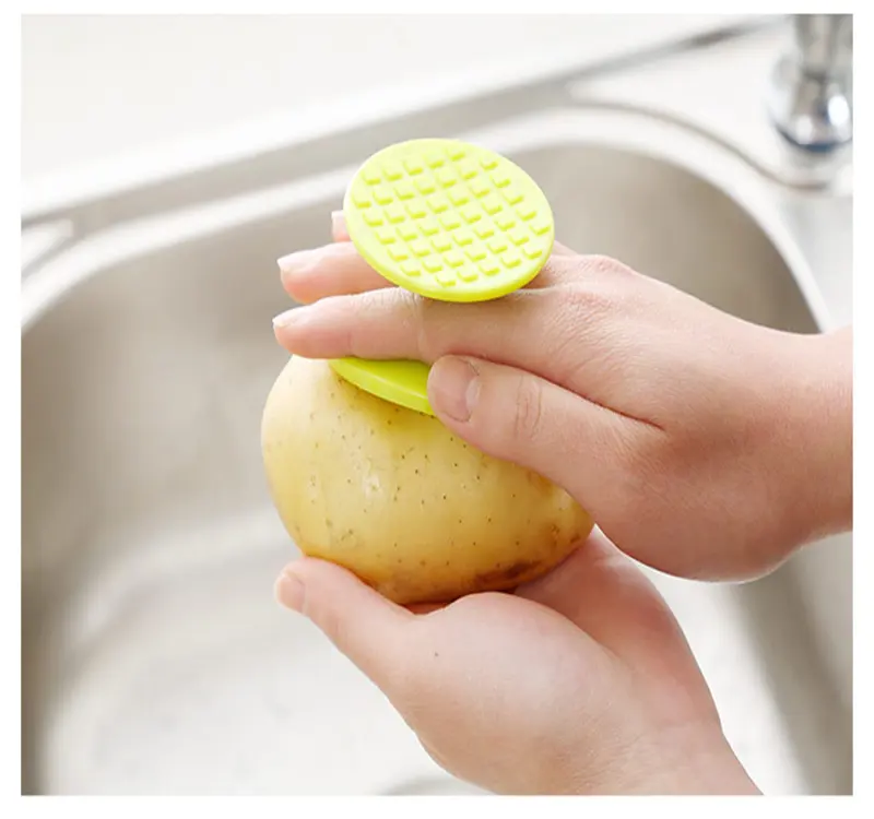 New Multi-functional Protect Hand Dirt Clean Brushes Easy Cleaning Tools Potato Scrubber Fruit Accessories Kitchen Gadgets