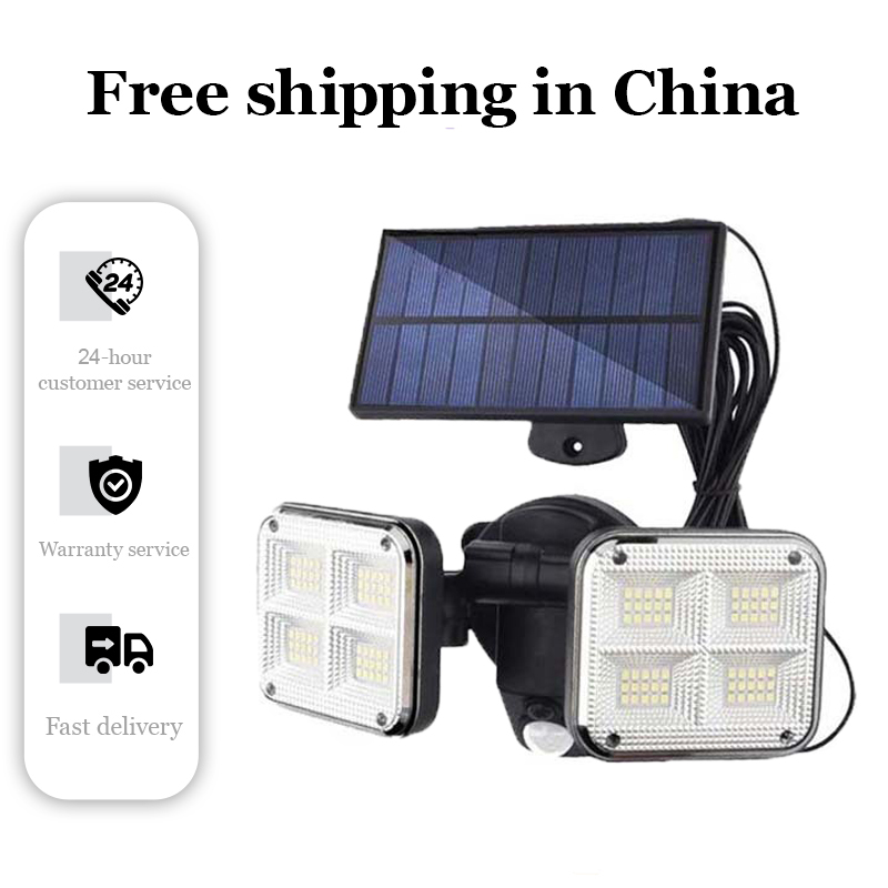 LED Solar Rechargeable IP65 ABS Wall Light with Touch Control 120 Beam Angle for Outdoor Garden Use