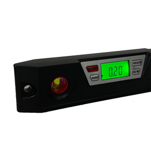 ระดับความแม่นยำสูงพร้อมฐานแม่เหล็ก |   เครื่องวัดความเอียงแบบดิจิตอลพร้อมไฟแบ็คไลท์ ±0.05 °   ความแม่นยำสำหรับงานโลหะวิศวกรรมช่างไม้ (OEM) - Product Image 2