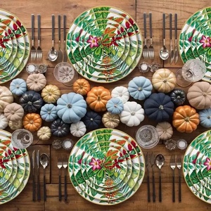 Customized Hot Selling Ceramic Plate Set Bone China Rain Forfor <b>Wedding</b> - Product Image 1