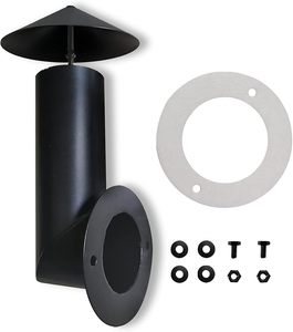 Personalizable al aire libre cocina <span class=keywords><strong>Traeger</strong></span>/Camp Chef/Pit Boss Pellet parrilla chimenea Metal humo pila barbacoa accesorios Parrilla de carbón - Product Image 2