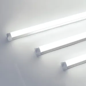 Tube fluorescent à économie d'énergie de haute qualité en plastique d'aluminium intégré magasin lumière T8 LED tube lumière