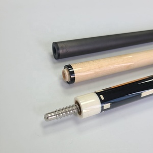 Taco de billar Jassinry de alta calidad, blanco, 142 cm + punta de 12 mm, para tacos de 3 bandas, con eje de carbono, para competición. - Product Image 6