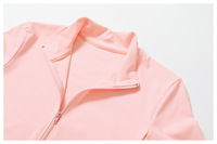 Ensemble de yoga pour femmes à séchage rapide, veste zippée à manches longues, pantalon taille haute ajusté, couleur unie, doux, pour la course et l'entraînement