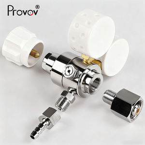 Connecteur personnalisé G5/8 bouteille de <span class=keywords><strong>gaz</strong></span> O2 réservoir 1.2MPa pression de <span class=keywords><strong>sortie</strong></span> <span class=keywords><strong>double</strong></span> jauge Portable petite Ambulance médicale régulateur d'oxygène - Product Image 6