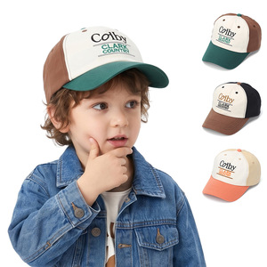 Landfond Aksesuar Çocuk Unisex Beyzbol Şapkası %100 Polyester Amerikan Tarzı <span class=keywords><strong>Vintage</strong></span> İşlemeli Trend Çocuk Güneş Şapkası - Product Image 1