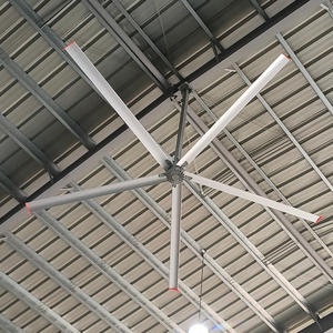 Ventilateur de plafond industriel HVLS de 24 pieds (7,3 m) avec roulement et pales en alliage d'aluminium et de magnésium 380V/220V pour les hangars d'élevage - Product Image 1