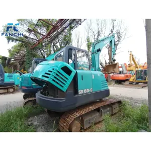 Японский оригинальный Многофункциональный экскаватор KOBELCO гусеничный экскаватор SK60-C б/у экскаватор оригинальный Многофункциональный Экскаватор Гусеничный