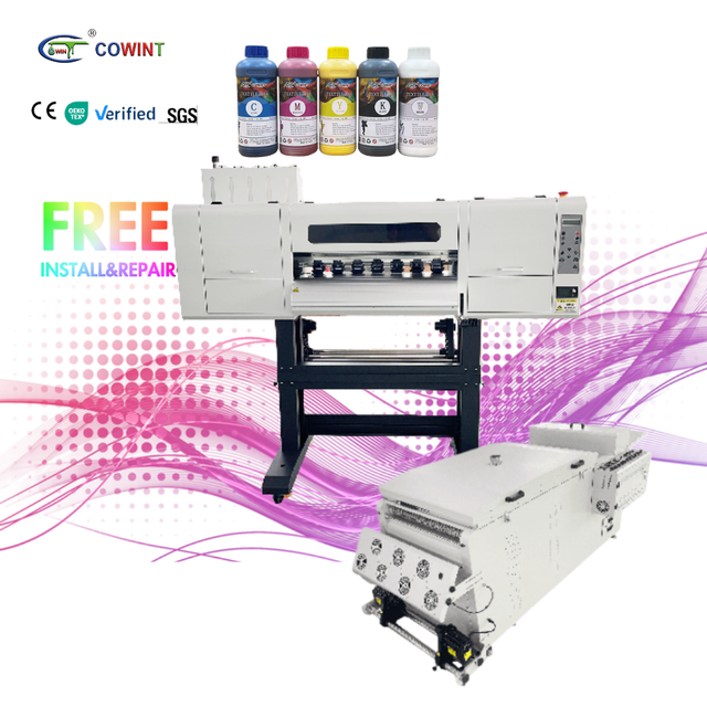 Cowint 60cm All-in-One High-Speed I3200 Dual Head DTF Printer 600mm Direct Transfer Film Powder Shaker Machine-New 1 Year