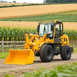 Chargeur sur pneus diesel CE EPA, multifonctionnel, ingénierie, <span class=keywords><strong>4</strong></span> roues motrices, chargeur puissant, travaux de terrassement, chargeur sur pneus 4x4 - Product Image 3