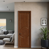 Porte en bois massif polymère, finition peinture à l'eau, style moderne et postmoderne, étanche, pour cuisine, chambre, salle à manger, entrée