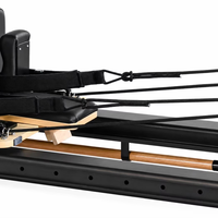 Machine de Pilates Reformer Commerciale en Aluminium Durable, Portable et Réglable pour Entraînement Complet en Studio ou à Domicile