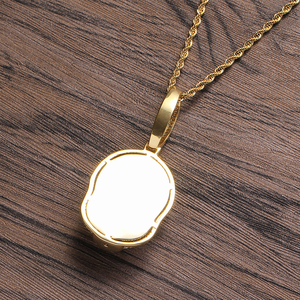 Chucky colgante Hip Hop joyería circón Halloween collar latón dibujos animados pequeño fantasma colgante - Product Image 6