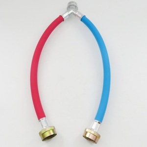 <span class=keywords><strong>Tuyau</strong></span> d'arrivée d'eau pour <span class=keywords><strong>lave</strong></span>-linge et <span class=keywords><strong>lave</strong></span>-<span class=keywords><strong>vaisselle</strong></span>, type Y, en caoutchouc nervuré, norme américaine, 6 pieds, conception tressée, pour évacuation et alimentation en eau, Chine - Product Image 5