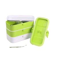 Boîte à lunch écologique et étanche pour enfants, durable, sans BPA, pour l'école et les voyages, idéale pour les écoliers