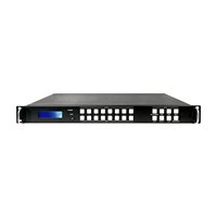 Matriz de Video Fija Sin Interrupciones 8x8, Conmutador de Matriz, Controlador de Video Wall 4K 60Hz para Sala de Conferencias
