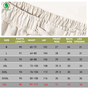 <span class=keywords><strong>Pantaloni</strong></span> Casual <span class=keywords><strong>100</strong></span>% estivi da <span class=keywords><strong>uomo</strong></span> in puro <span class=keywords><strong>lino</strong></span> a nove punte tinta unita comodo tessuto sottile con motivo dritto Logo sulla vita - Product Image 6