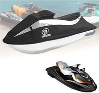 Housse de protection imperméable 600D personnalisée, résistante aux UV et robuste pour bateaux pneumatiques, jet-skis, et utilisation en lac et en rivière