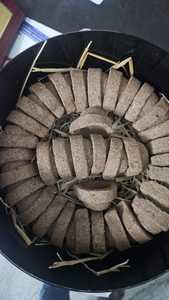 Recién llegado Panchagavya Vilakku vaca estiércol Diya hecho a mano en forma redonda Diya para la venta por los exportadores producto de desecho agrícola - Product Image 4