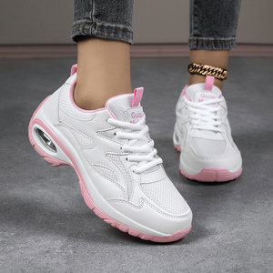 Chaussures de printemps à la mode personnalisées pour femmes, chaussures respirantes et décontractées, chaussures à talons compensés avec boucle, chaussures à plateforme haute pour femmes - Product Image 3