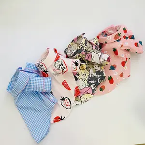 Wholesale holiday cute button style pet clothes puppy cute pajamas suppliers dog cotton body sui