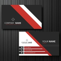 Carte de visite de luxe personnalisée avec logo doré, carte postale publicitaire, cartes de vœux, promotion de l'entreprise, carte de remerciement