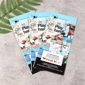 Nhà máy tùy chỉnh thiết kế tờ rơi giấy tập sách Brochure Danh mục menu in hướng dẫn sử dụng chất lượng cao cấp tùy chỉnh in - Product Image 2