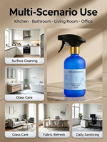 Usine En Gros 500ml Gel Douche Shampooing Bouteille En Verre Vide Cheveux Huile Lotion Crème Emballage Cheveux Utilisation Sérigraphie Bouchon À Bille
