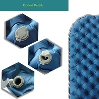 Tapis de couchage gonflable Hanyu Letter pour camping extérieur, ultra-léger, portable, en TPU, résistant à l'humidité, Mommy Pie