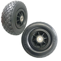 Roue pivotante en PU de 6 pouces, mousse de polyuréthane pleine, non gonflable, non pneumatique, couleur et logo personnalisés pour chariot, vente en gros
