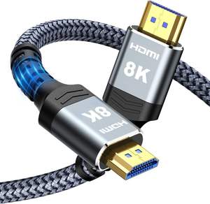 <span class=keywords><strong>Cable</strong></span> HDMI 2.1 FJGEAR 8K 60Hz 48Gbps Blindado para Juegos de PC/<span class=keywords><strong>TV</strong></span> 8K/Proyector de Cine <span class=keywords><strong>en</strong></span> Casa con Certificación CE, Hierro Estable, Buena Calidad - Product Image 2