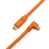 Kabel Pemindah Data Wenlian Tipe-C ke Micro USB untuk Kamera Mirrorless A7m2/a6400/a7r2 ke Komputer