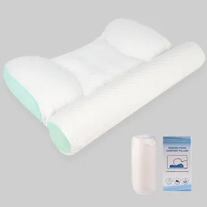 Hot Selling Ergonomic Orthopedic Design Sleeping Pillow Neck Protection Memory Foam Pillow