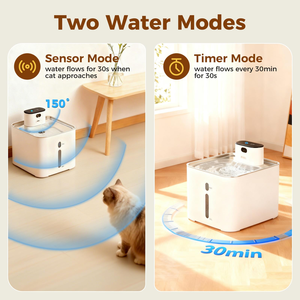 Wireless Smart Rechargeable Pet Water Dispenser 4.2L Large Capacity Motion-Activated/Timed/Continuous Flow for Dogs Cats - Product Image 3