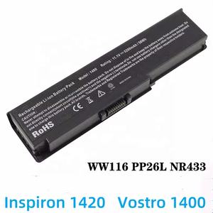11,1 V 4400mAh WW116 Batería nueva 312-0543 312-0584 WW116 para <span class=keywords><strong>Dell</strong></span> <span class=keywords><strong>Inspiron</strong></span> <span class=keywords><strong>1420</strong></span> Vostro 1400 - Product Image 2