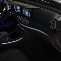 Kit d'éclairage ambiant SJC-Car pour Mercedes-Benz Classe E W213 2016-2023, accessoires de voiture, décoration intérieure, barre de lumières LED 12V