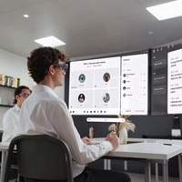 Kacamata Pintar AI AR Nirkabel Kamera 16MP 8+128GB Layar Micro-OLED 1080P Penuh Warna Asisten Suara AI SDK Terbuka untuk Game