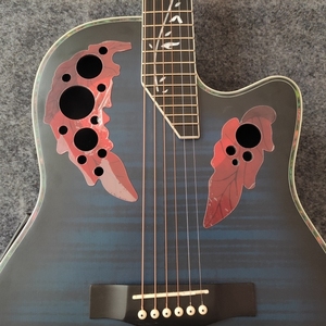Guitare Électro-Acoustique Ovation de <span class=keywords><strong>41</strong></span> Pouces de Haute Qualité avec Joli Décalque - Product Image 5