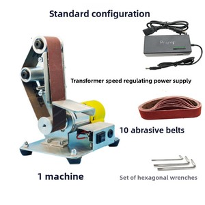 <span class=keywords><strong>Ponceuse</strong></span> à bande verticale électrique DIY de type F et aiguiseur de couteaux, outil multifonctionnel 12V 96W - Product Image 4