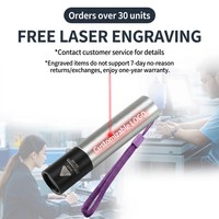 Linterna UV de Doble Modo de Acero Inoxidable DUNFBIRD, Luz Negra de 365nm, Alcance de Haz de 3 1, Multifunción, Aleación de Aluminio