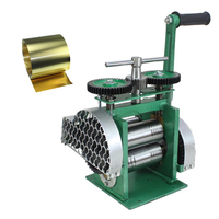 Machine à laminer combinée pour bijoux, or et argent, pour fils et plaques