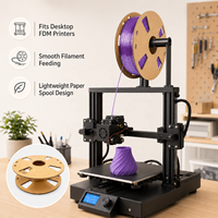 Bobine de papier kraft écologique de 1 kg pour impression 3D, 200 mm, pour solutions d'emballage et d'expédition de filaments à faible coût (vente en gros)