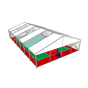 Sports Tent Aluminum Frame Large Span Basketball <b>Badminton</b> Court Four Season PVC Fabric Customized Extended Type - Product Image 1