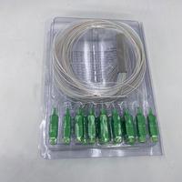 Divisor de Fibra Óptica PLC FTTH Mt-1080-c 1*16 con Conector SC/APC