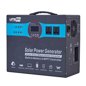 Tutto in uno ESS 1000w Inbuilt LiFePO4 Indoor per la casa sistema di accumulo di energia compatibile con il condizionatore d'aria - Product Image 1