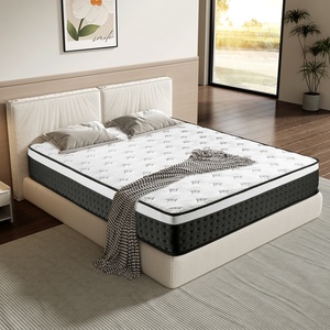 Factory Orthopedic Charcoal <strong>Foam</strong> Oem_odm Mattress Full Super King Queen Size Pocket Spring Mattress Roll up in a Box - Product Image 1