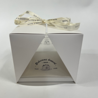 Boîte à gâteau carrée transparente de haute qualité de 6/8 \ "Emballage alimentaire portable pour les anniversaires Mousse à la crème Matériaux recyclés personnalisés