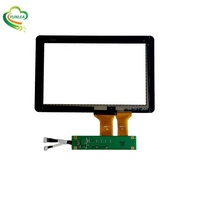 Écran tactile capacitif Yunlea multi-touch en verre trempé USB 8,4 pouces avec contrôleur EETI ou ILITEK